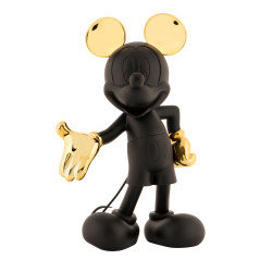 MICKEY WELCOME BICOLORE - 30 CM NOIR & OR