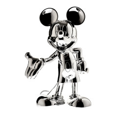 Mickey Welcome chromé - 60 cm