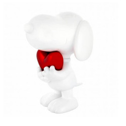 Snoopy Coeur bicolore - 55 cm