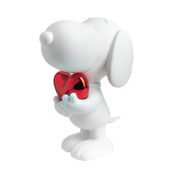Snoopy Coeur bicolore - 27 cm