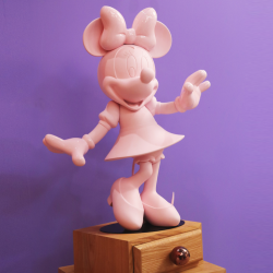 Minnie Welcome rose pastel...