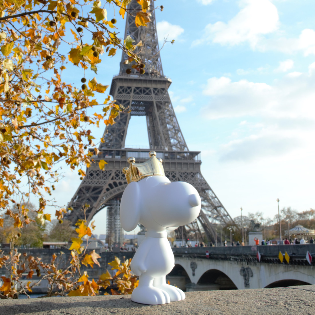 SNOOPY CROWN BICOLOR - SMALL