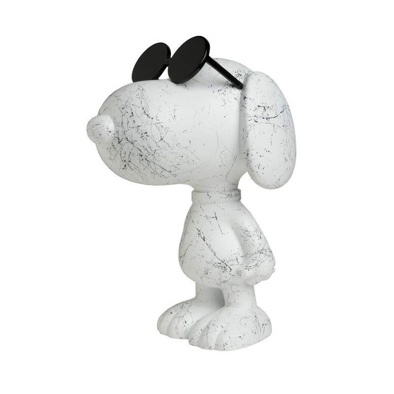 Snoopy Sun Peanuts Figurine 27 Cm Graf White Leblon Delienne