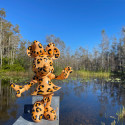 MINNIE WELCOME LEOPARD - SMALL