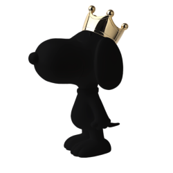 Snoopy Crown matt black &...
