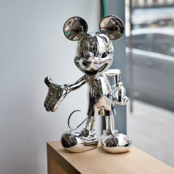 Mickey Welcome chromed - 60 cm