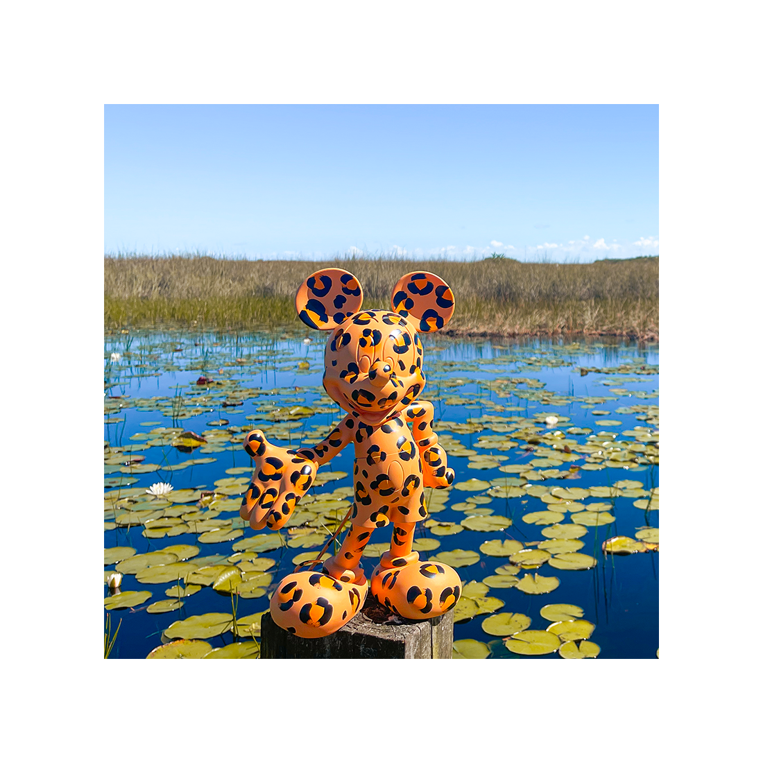 MICKEY WELCOME LEOPARD - MEDIUM