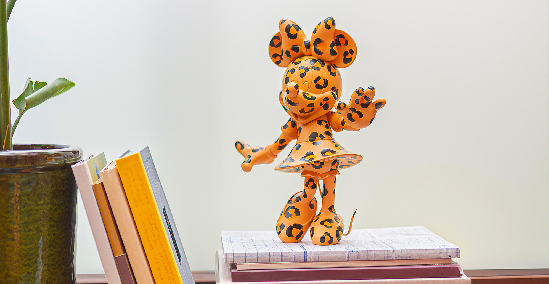 MINNIE WELCOME LEOPARD - SMALL