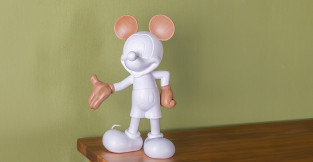 MICKEY WELCOME WOOD - SMALL