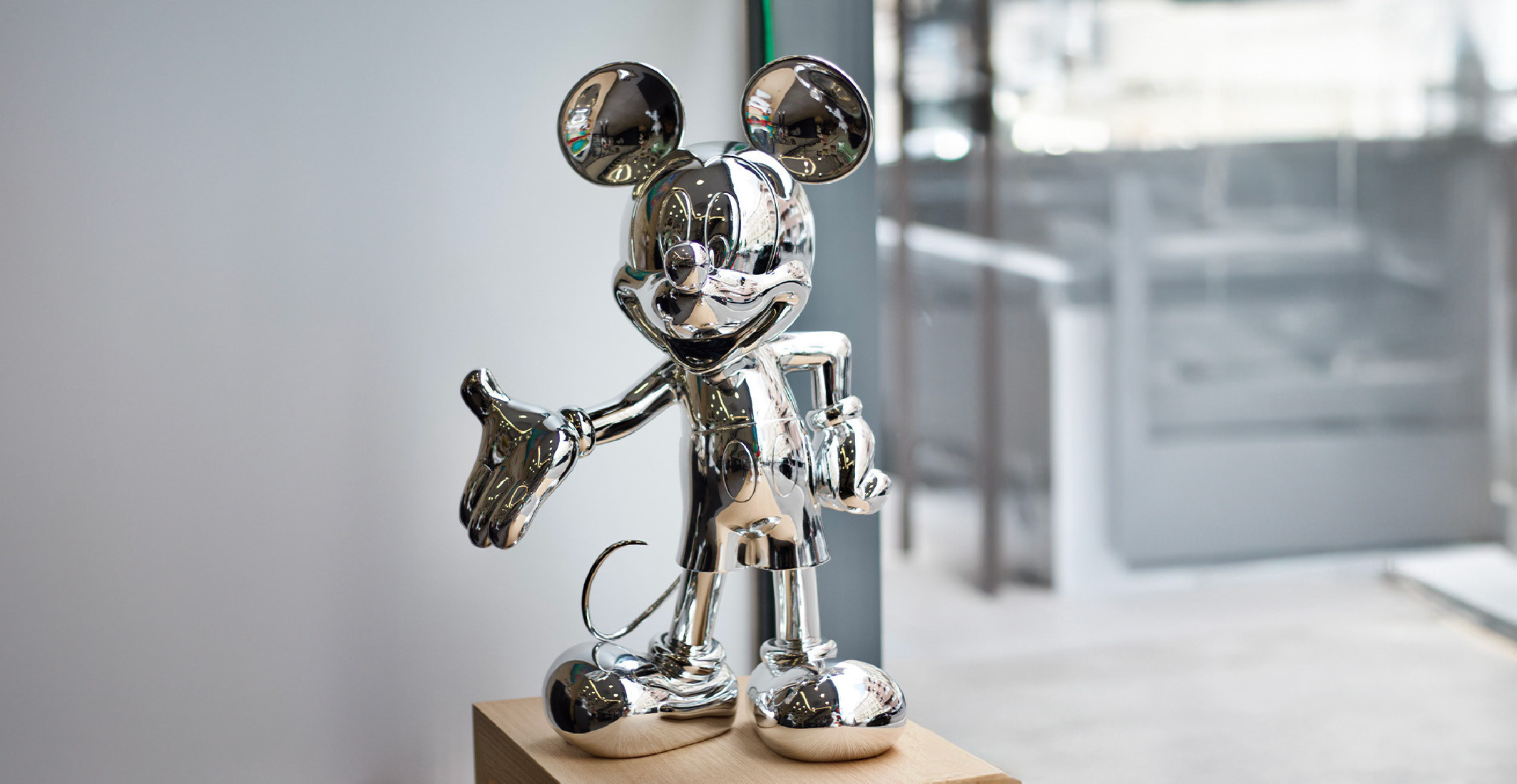 MICKEY WELCOME CHROMÉ - MEDIUM