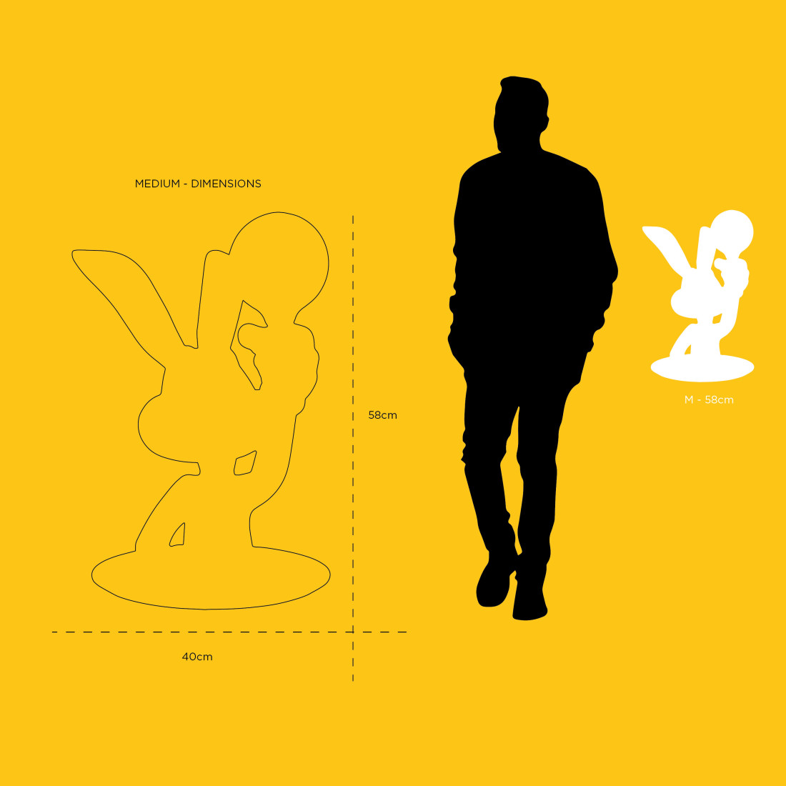 LAMPE BUGS BUNNY - MEDIUM