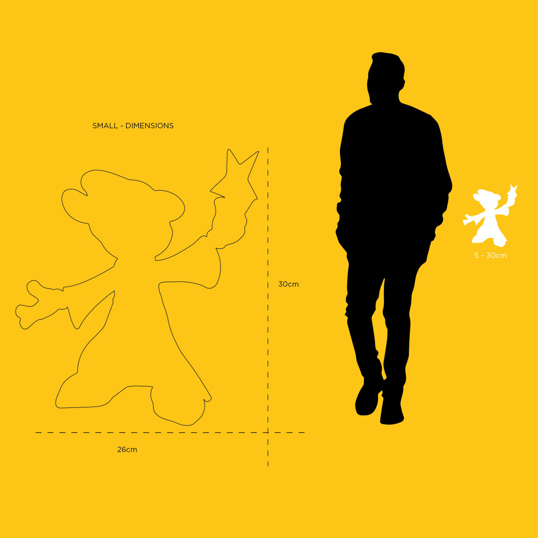 MICKEY FANTASIA - SMALL