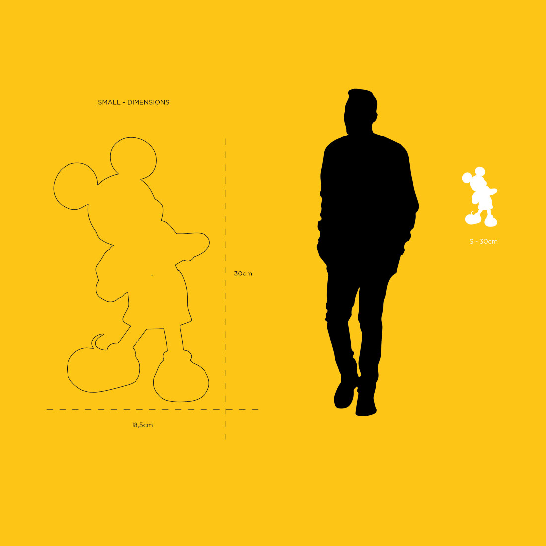 MICKEY WITH LOVE - SMALL