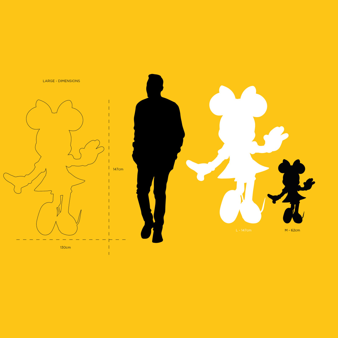 MINNIE WELCOME - LARGE