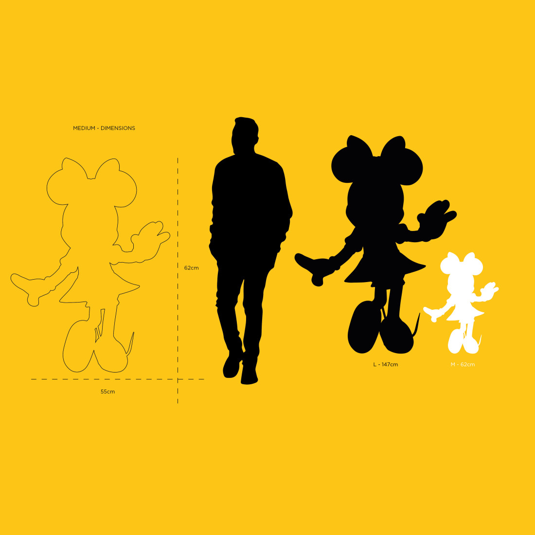 MINNIE WELCOME BICOLORE - MEDIUM