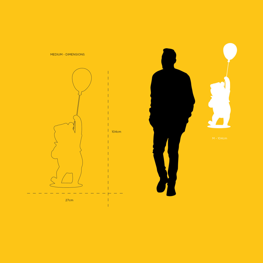 WINNIE L'OURSON - MEDIUM