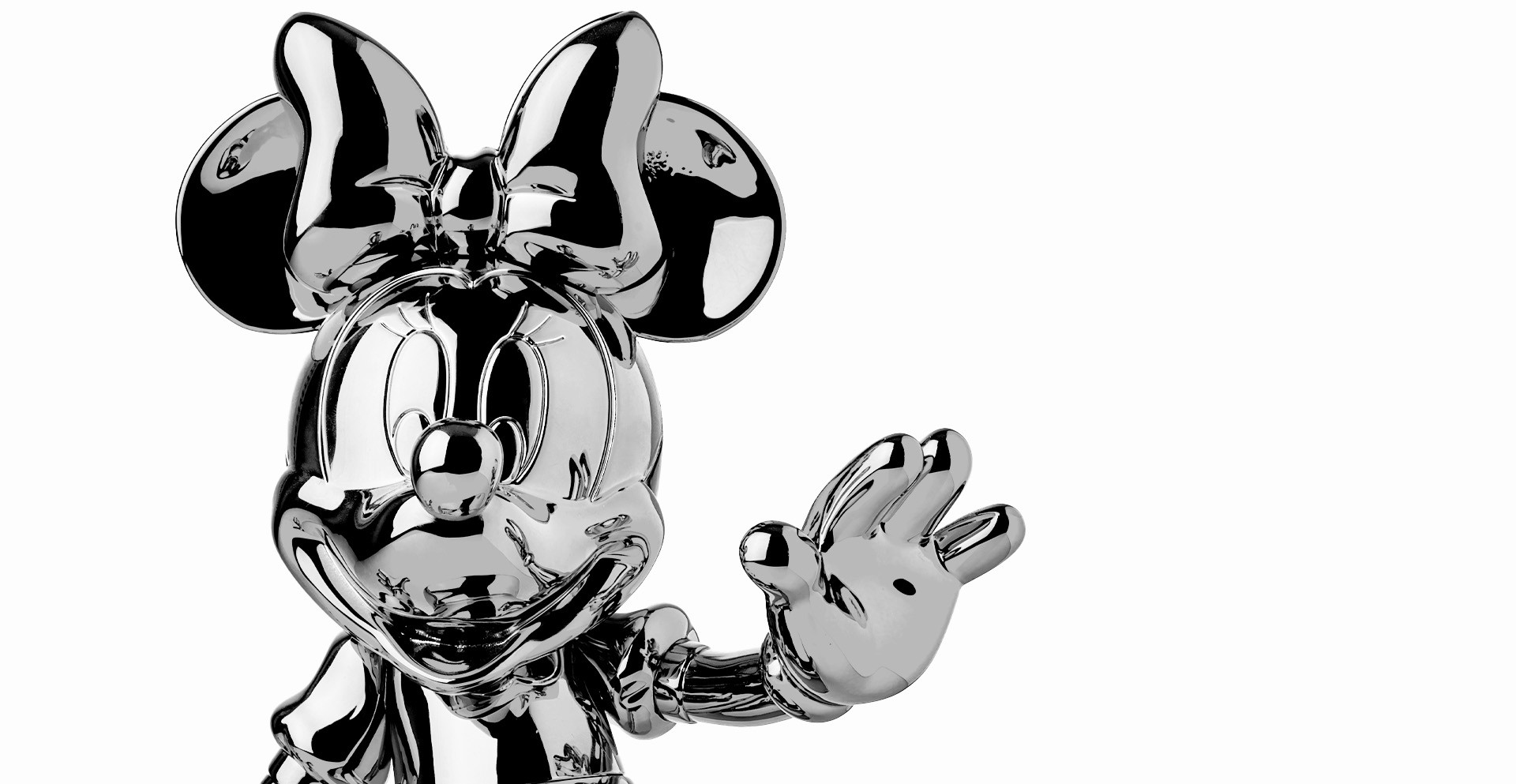 MINNIE WELCOME CHROMED - MEDIUM