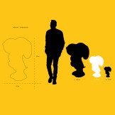 SNOOPY COEUR - MEDIUM