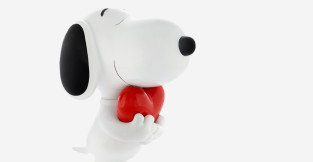 SNOOPY COEUR - SMALL