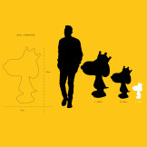 SNOOPY CROWN BICOLOR - SMALL