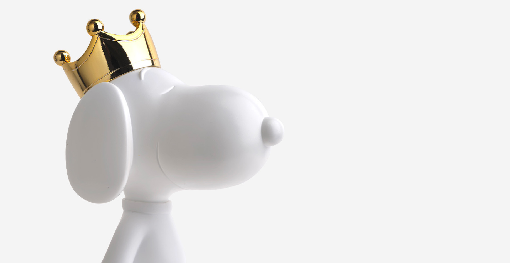 SNOOPY CROWN BICOLOR - SMALL