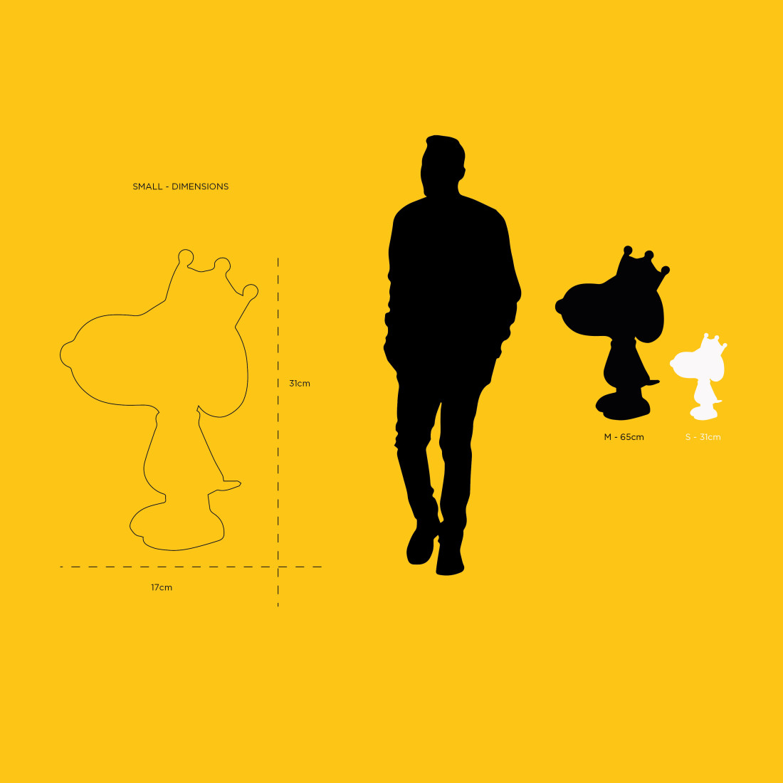 SNOOPY COURONNE - SMALL