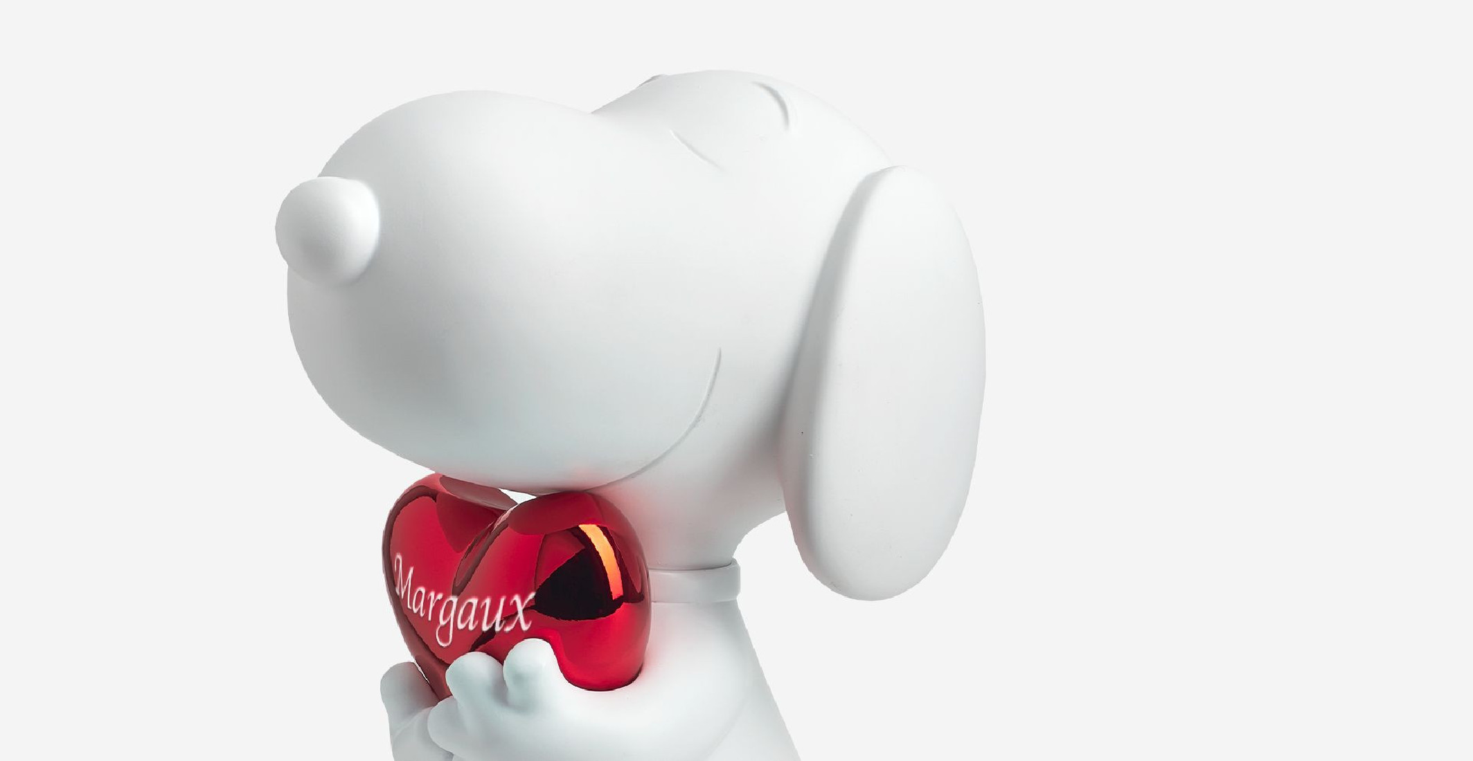 SNOOPY HEART PERSONALIZATION - SMALL