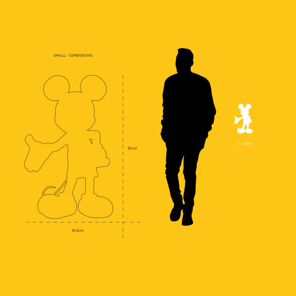 Mickey Welcome Disney Figurine 30 cm Sunrise