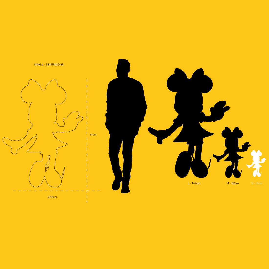 MINNIE WELCOME ART COLLECTION - SMALL
