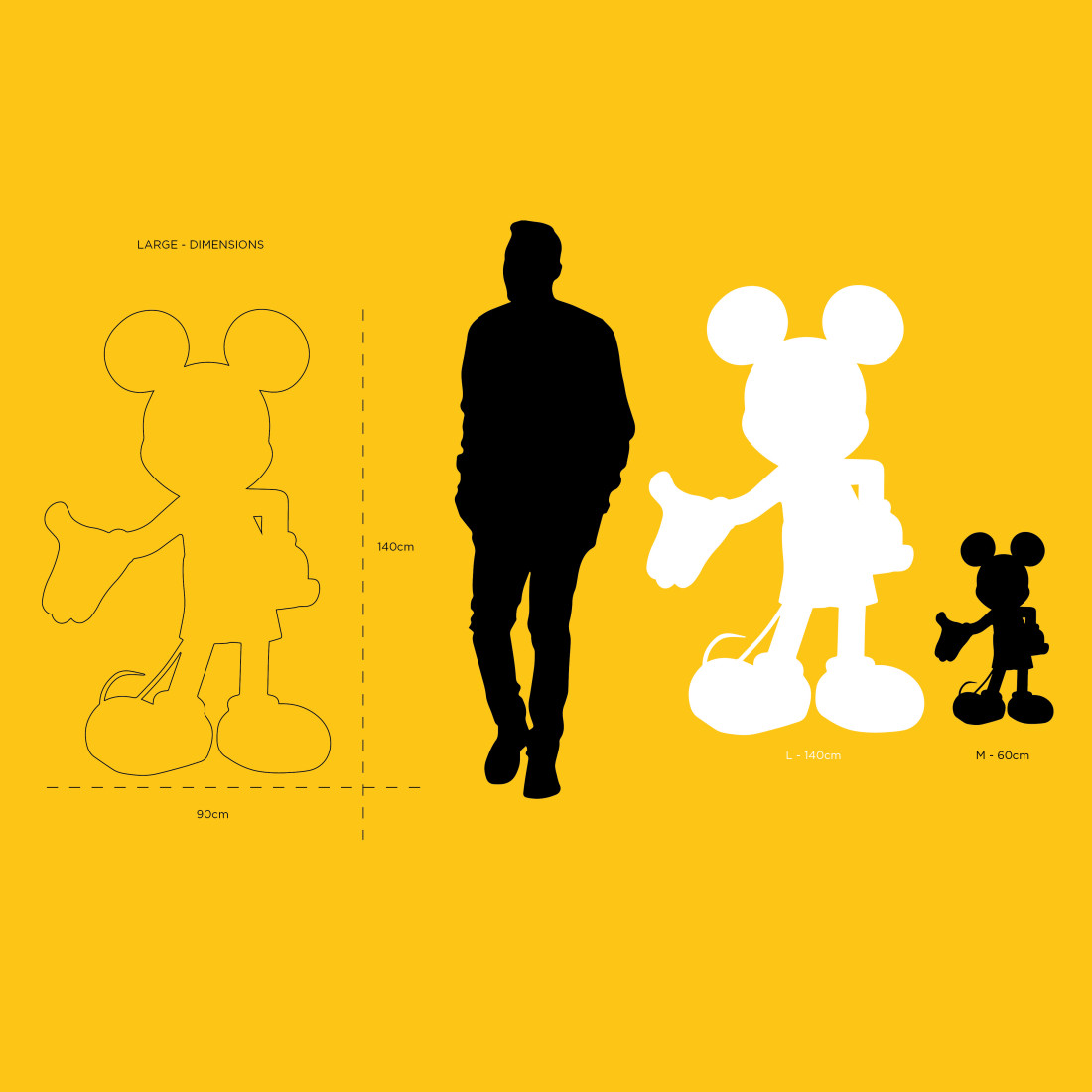 ONE MINUTE MICKEY - LARGE