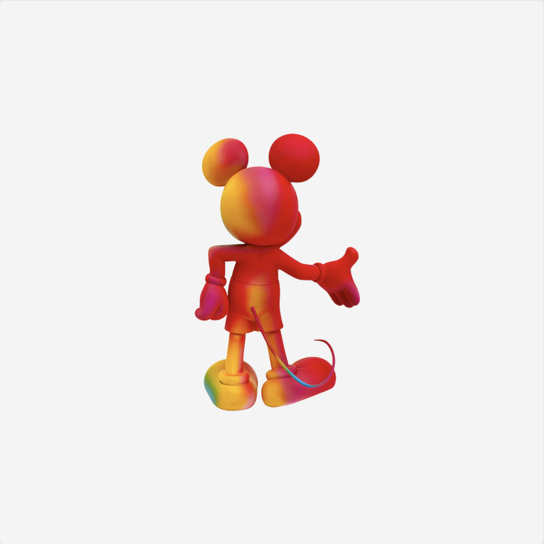 MICKEY WELCOME RAINBOW - SMALL