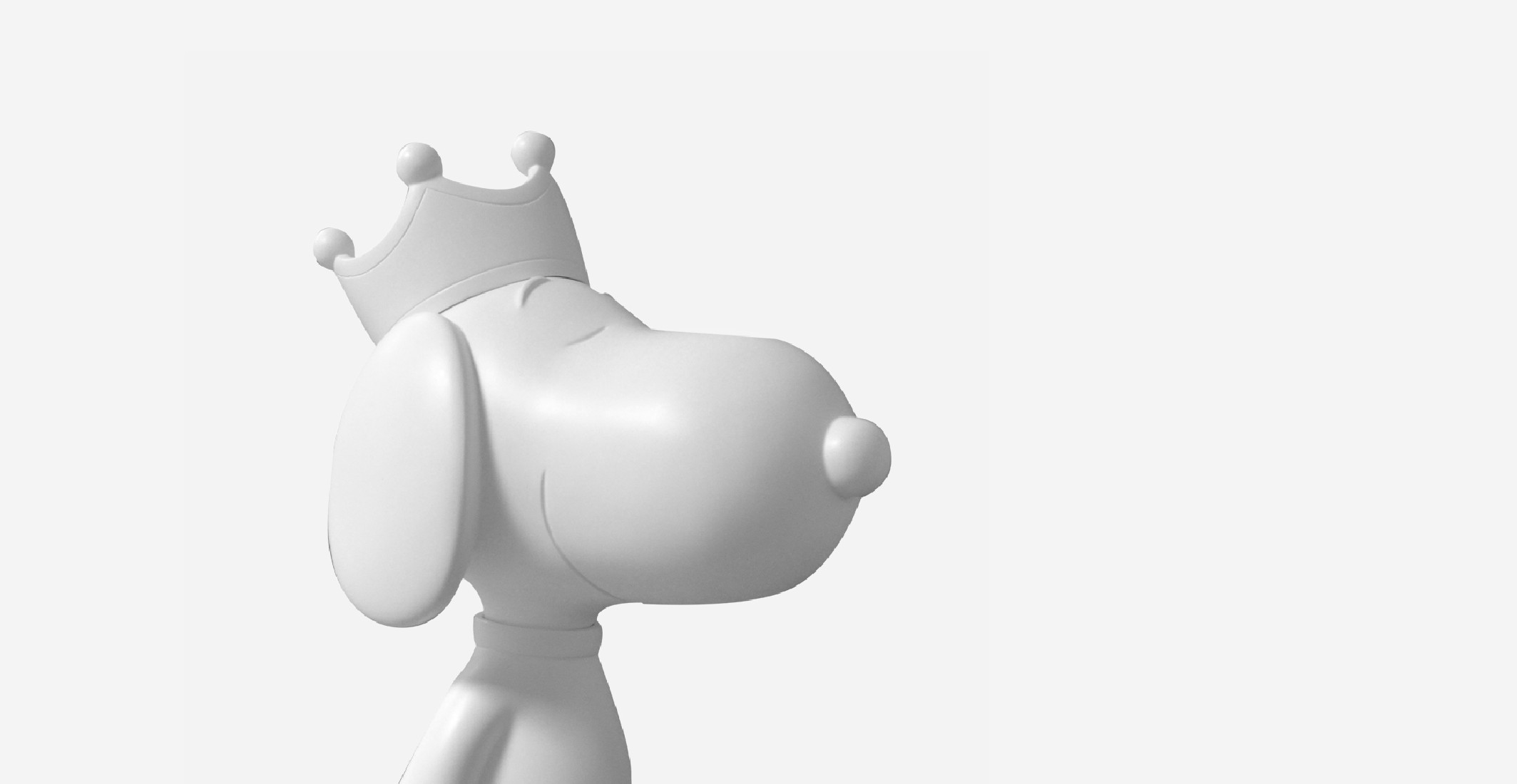 SNOOPY COURONNE - EXTRA SMALL