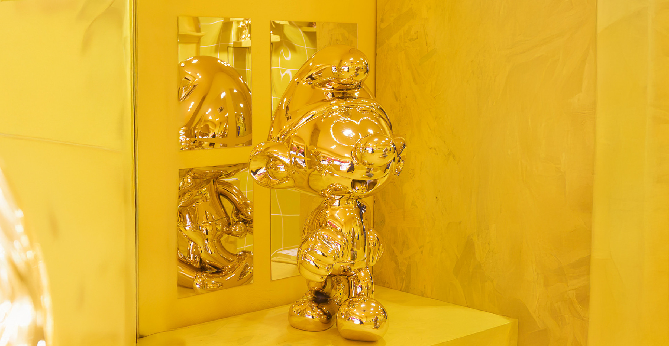 SMURF WALKER CHROMED GOLD - MEDIUM