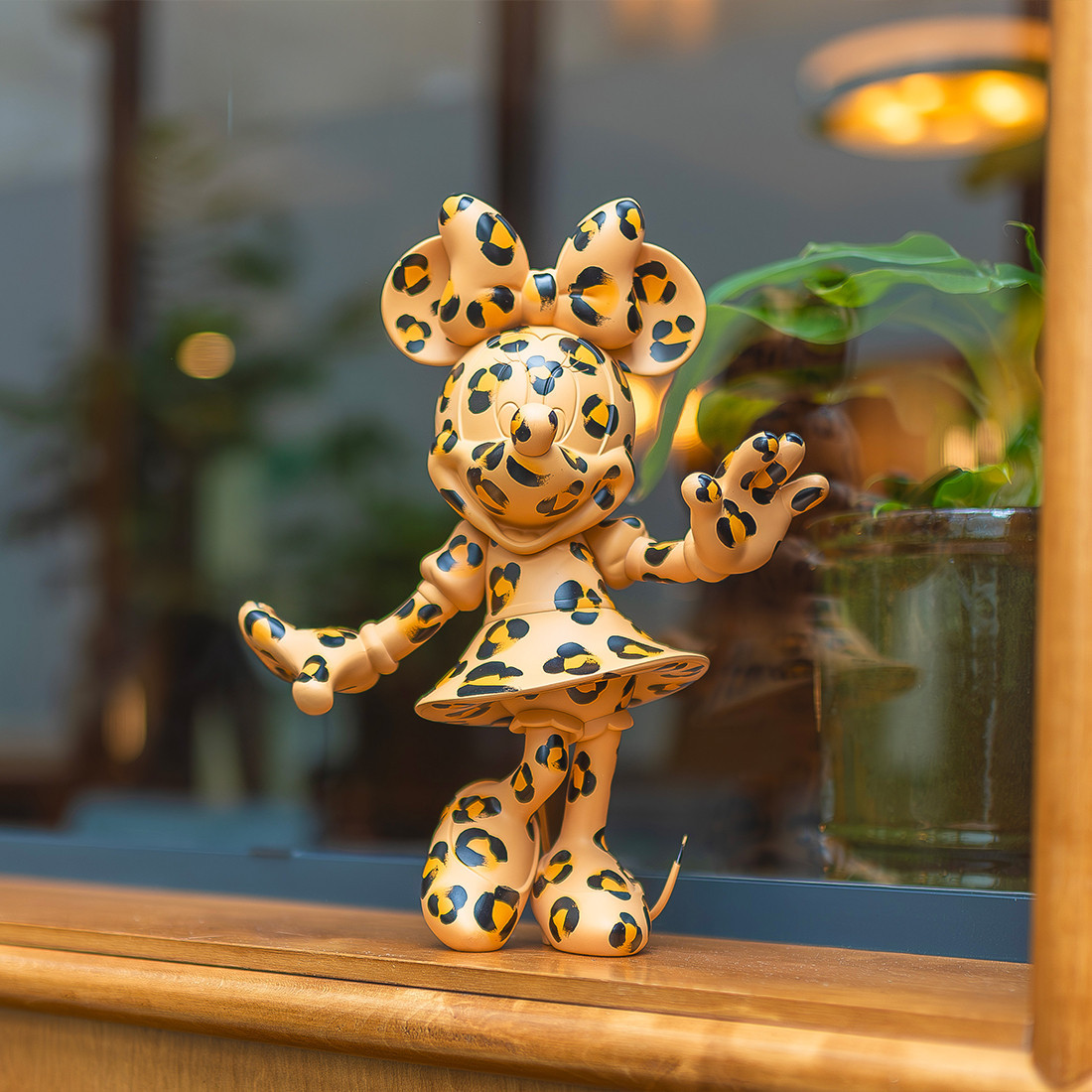 MINNIE WELCOME LEOPARD - SMALL
