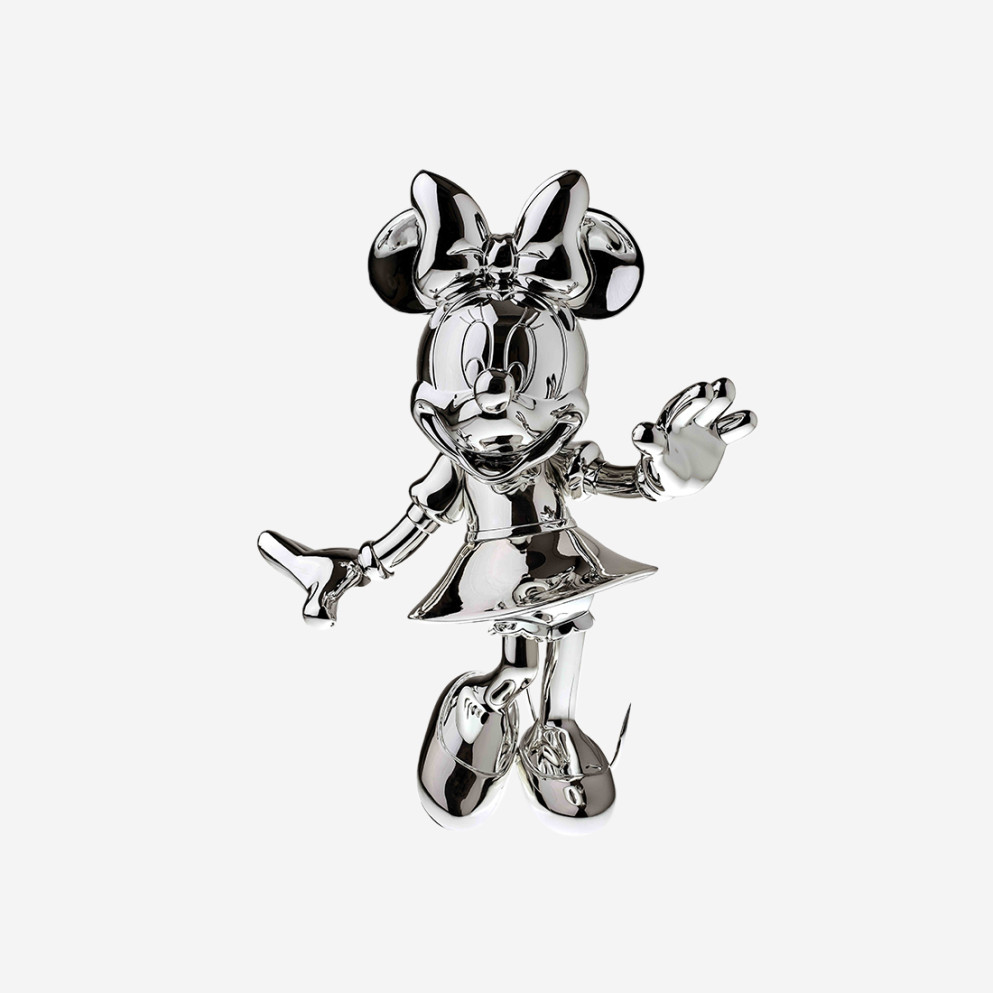 Minnie Welcome Galaxy Chromed Blue & Gold