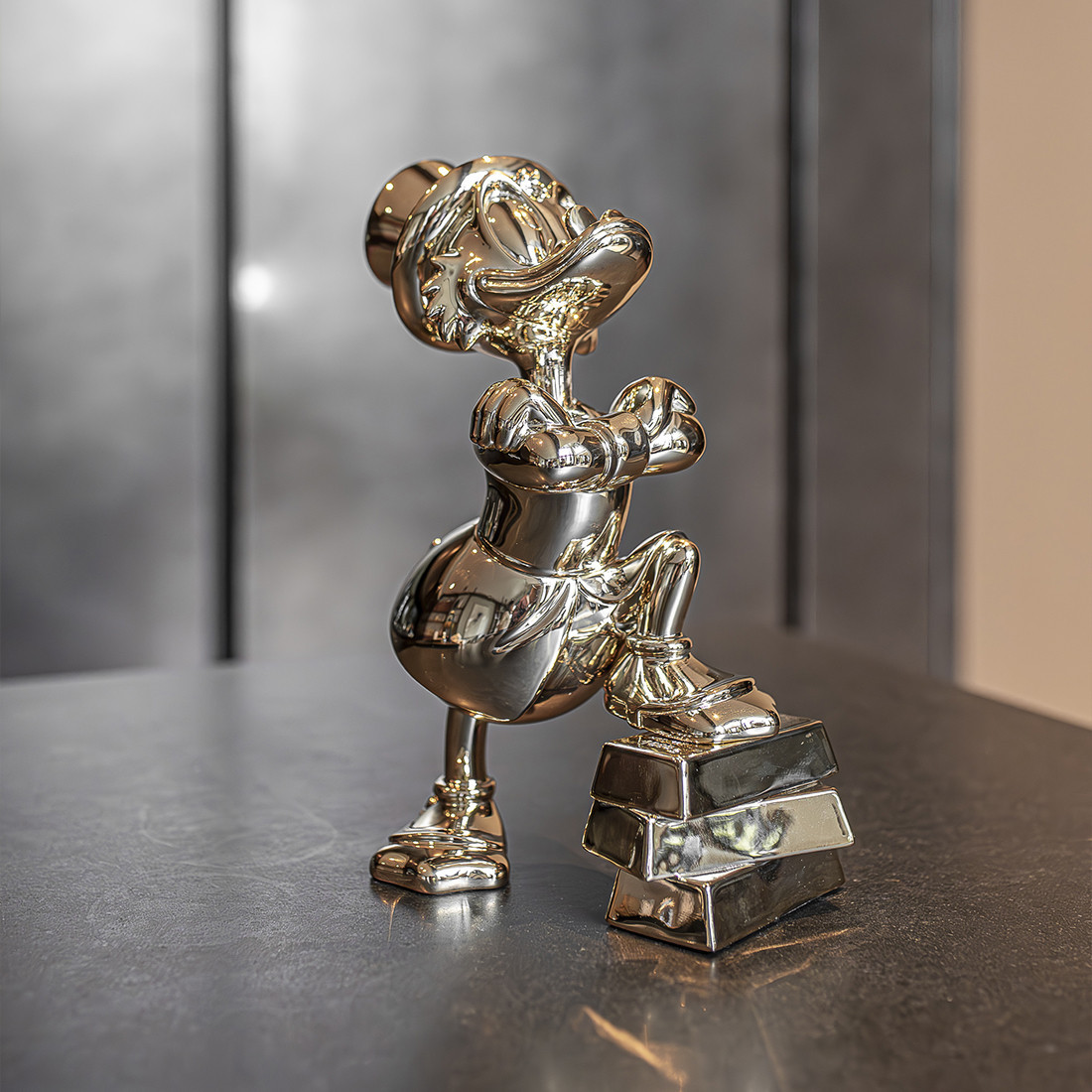 UNCLE SCROOGE INGOTS CHROMED - SMALL