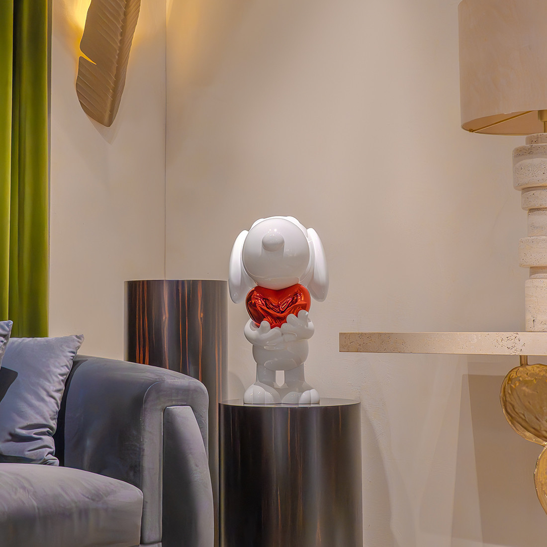 SNOOPY HEART - MEDIUM