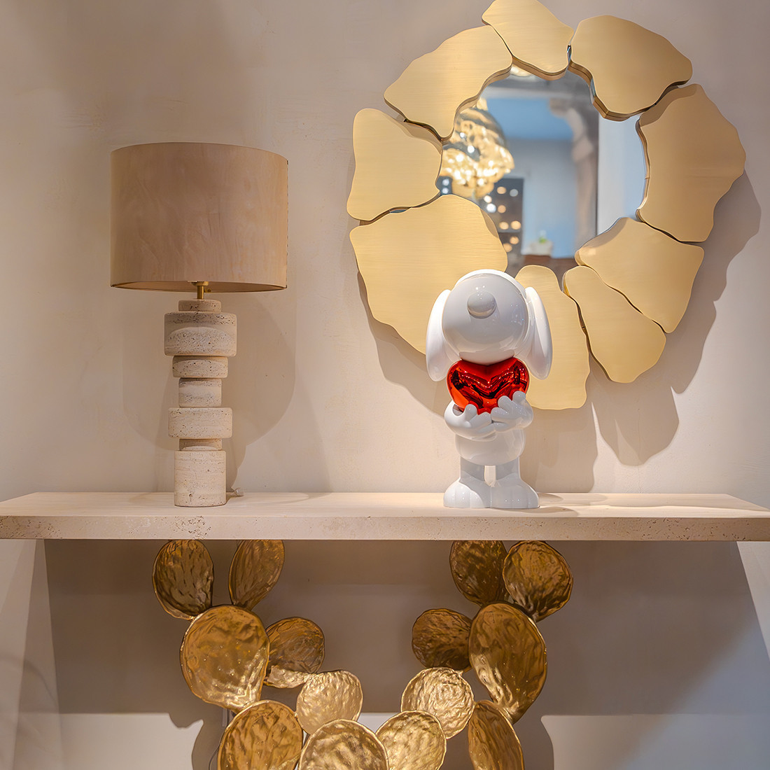 SNOOPY HEART - MEDIUM