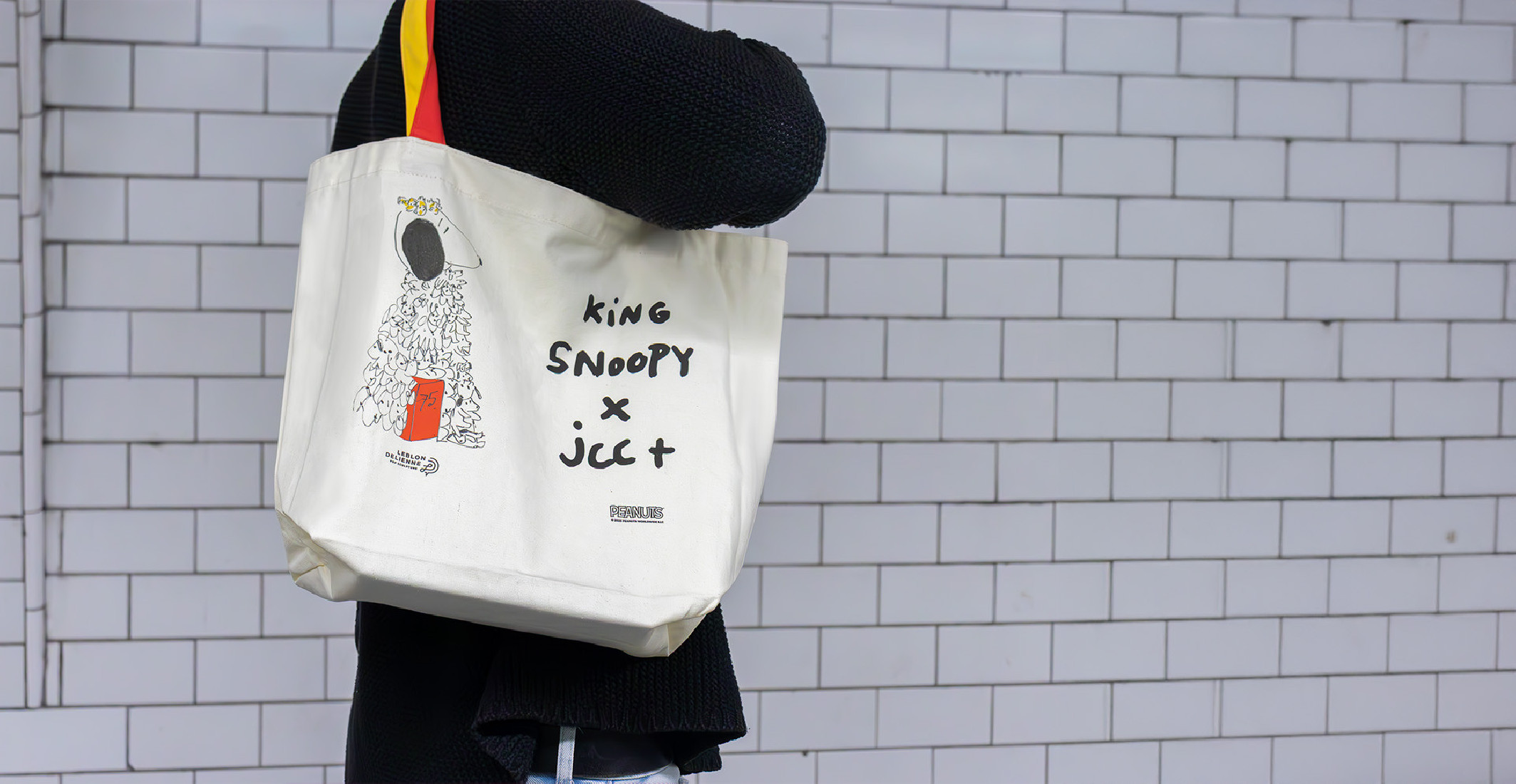 TOTE BAG KING SNOOPY - SMALL
