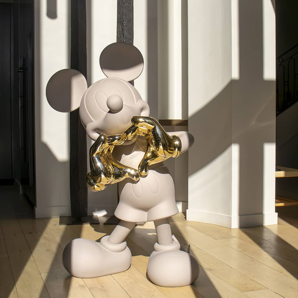 MICKEY FLOW PAR ARIK LEVY - MEDIUM - Noir & Turquoise LEBLON DELIENNE
