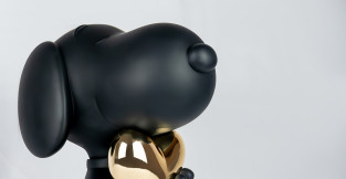 SNOOPY COEUR - LARGE
