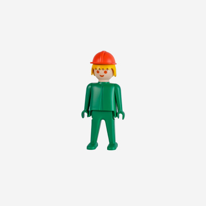 VINTAGE GREEN WORKER - SMALL