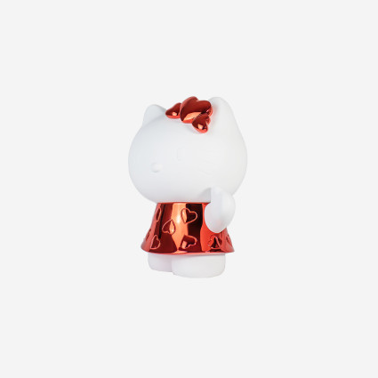 HELLO KITTY HEART - CHROMED RED - SMALL 2