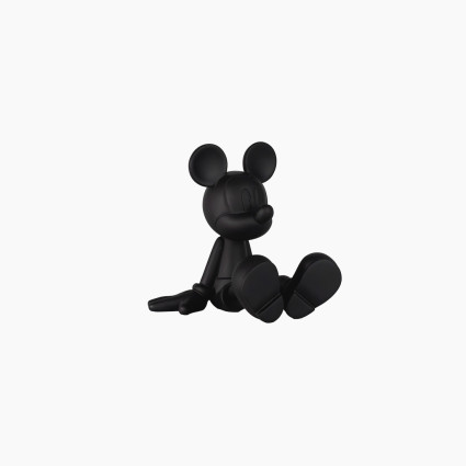 SITTING MICKEY - MATT BLACK - EXTRA SMALL