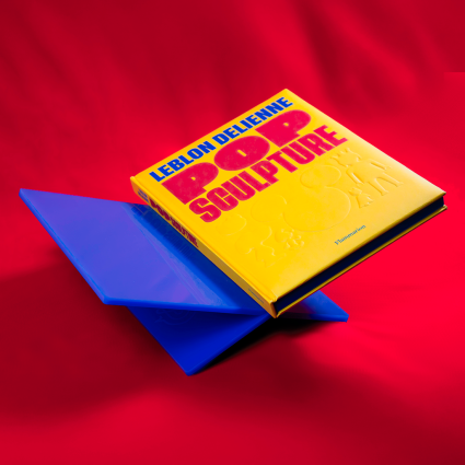 PORTE-LIVRE - BLEU - PLEXIGLASS