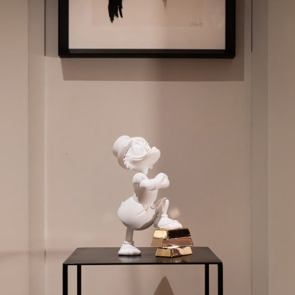 PICSOU LINGOTS - BLANC MAT & CHROME OR - SMALL - BLANC & OR 2