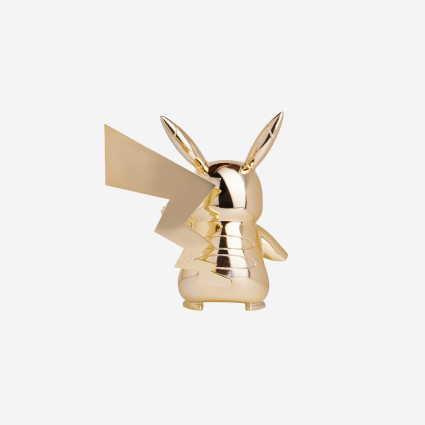 PIKACHU GOLD - 30 ANS - CHROME OR 2