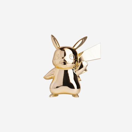 PIKACHU GOLD - 30 ANS - CHROME OR
