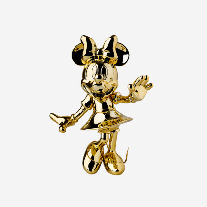 MINNIE WELCOME CHROMÉ - MEDIUM - CHROME OR