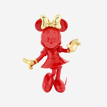 MINNIE WELCOME BICOLORE - MEDIUM - ROUGE & OR